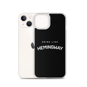 Drink Like Hemingway Clear Case for iPhone®