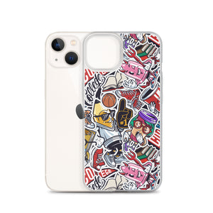 Street Art College Pattern iPhone Case