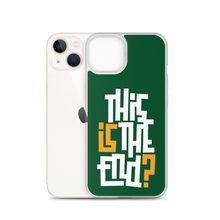 IS/THIS IS THE END? Forest Green iPhone Phone Case