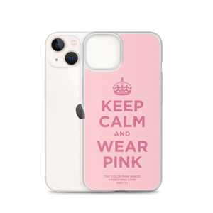 Keep Calm and Wear Pink iPhone® Phone Case