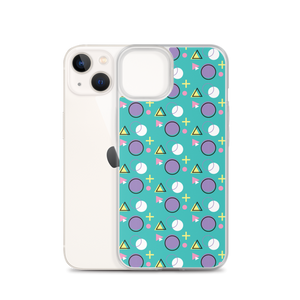 Memphis Colorful Pattern 01 iPhone® Phone Case