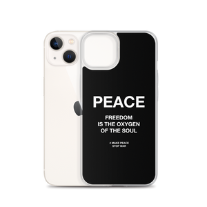 Freedom is the oxygen of the soul iPhone® Phone Case