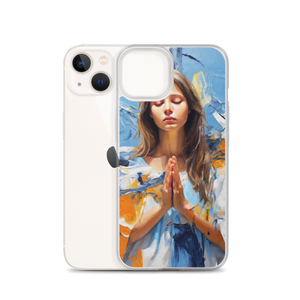 Pray & Forgive Oil Painting iPhone® Phone Case