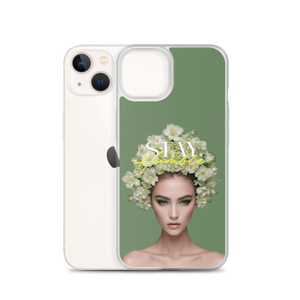 Stay Humble Female Flower Art iPhone® Phone Case