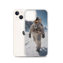 Astronaut Snow iPhone Case