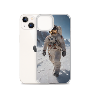 Astronaut Snow iPhone Case