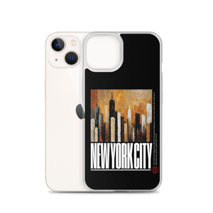 NYC Landscape Painting iPhone Case