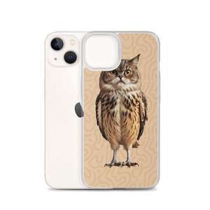 Cat Owl iPhone Case