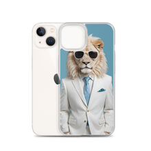 Funky White Lion iPhone Case