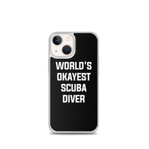 World's Okayest Scuba Diver Clear Case for iPhone®