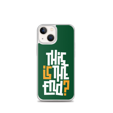 IS/THIS IS THE END? Forest Green iPhone Phone Case