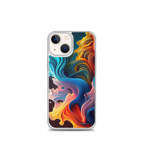 Colorful Swirl Background iPhone® Phone Case