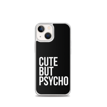 Cute But Psycho iPhone® Black Phone Case