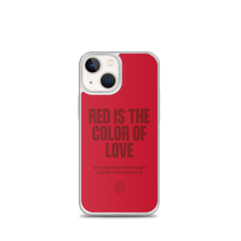 Red is the color of love iPhone® Phone Case