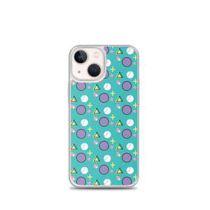 Memphis Colorful Pattern 01 iPhone® Phone Case