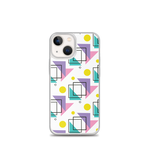 Memphis Colorful Pattern 02 iPhone® Phone Case