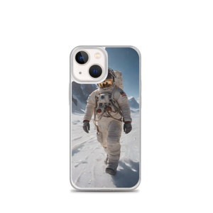 Astronaut Snow iPhone Case