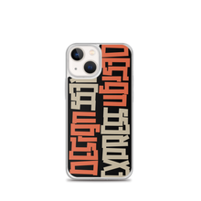 Design Express Typography iPhone Case