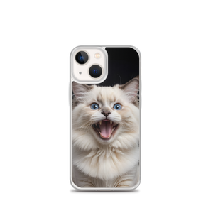 Angry Ragdoll Kitten iPhone Case