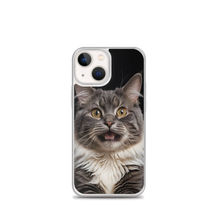 Shocked Cat Face iPhone Case