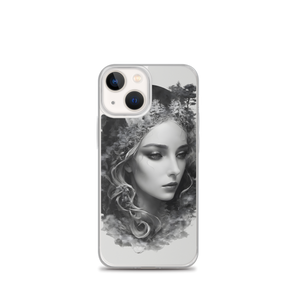 Grayscale Gaia iPhone Case