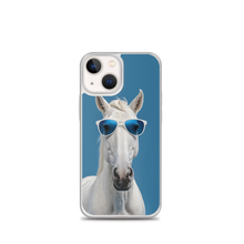 Cool Blue Horse iPhone Case