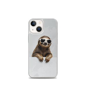 Cool Smiling Sloth iPhone Case