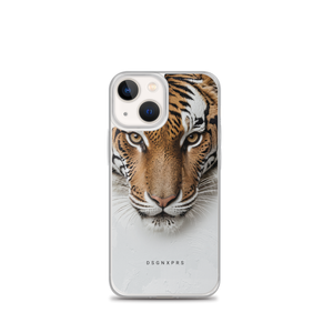 Silent Tiger Head iPhone Case