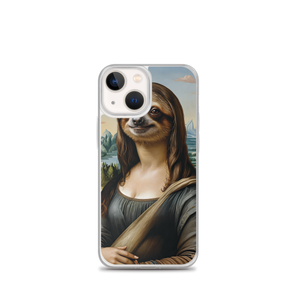 Monalisloth iPhone Case