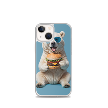 Polar Bear and Burger iPhone Case