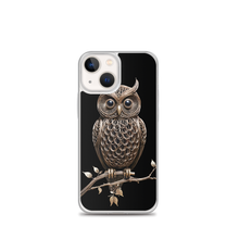 Owl Copper Art iPhone Case