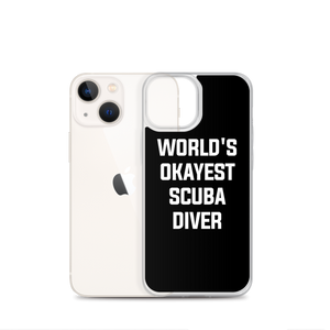 World's Okayest Scuba Diver Clear Case for iPhone®