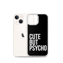 Cute But Psycho iPhone® Black Phone Case