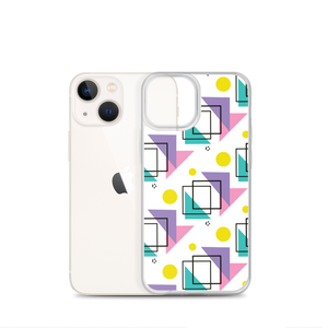 Memphis Colorful Pattern 02 iPhone® Phone Case