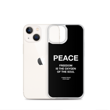 Freedom is the oxygen of the soul iPhone® Phone Case