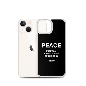 Freedom is the oxygen of the soul iPhone® Phone Case