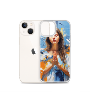 Pray & Forgive Oil Painting iPhone® Phone Case