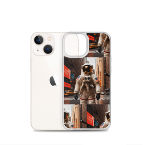 Astronout in the City iPhone Case