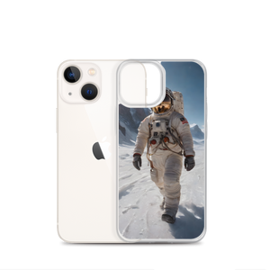 Astronaut Snow iPhone Case