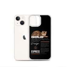 Gold Bengal Cat iPhone Case