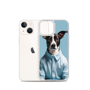 Sad Dog Blue iPhone Case