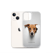 Funny Sad Dog Peep iPhone Case