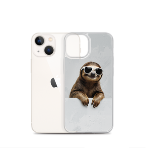 Cool Smiling Sloth iPhone Case