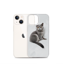 Relaxing British Shorthair Cat iPhone Case