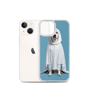 Dog in Ghost Costume iPhone Case