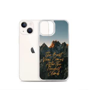 The Best View Comes iPhone Case