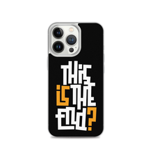 IS/THIS IS THE END? Black Yellow White iPhone Phone Case