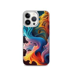 Colorful Swirl Background iPhone® Phone Case