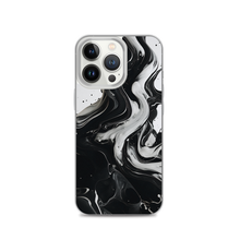 Black and White Fluid iPhone® Phone Case