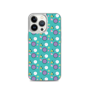 Memphis Colorful Pattern 01 iPhone® Phone Case